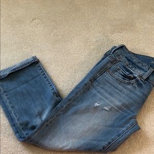 American eagle cropped jeans